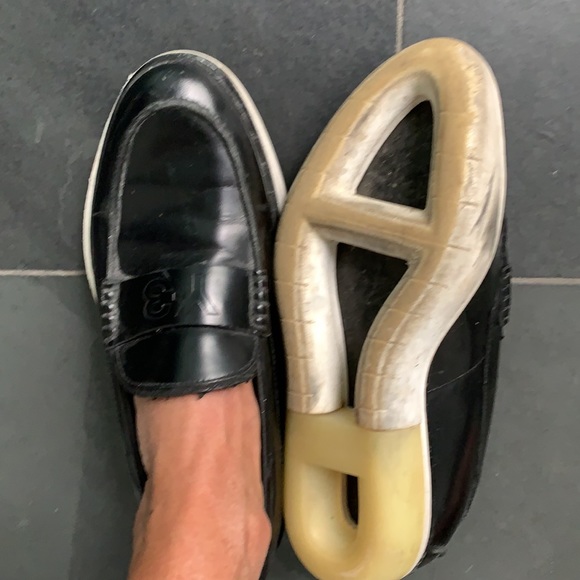 Y-3 Leather upper,tubular sole - Picture 2 of 3